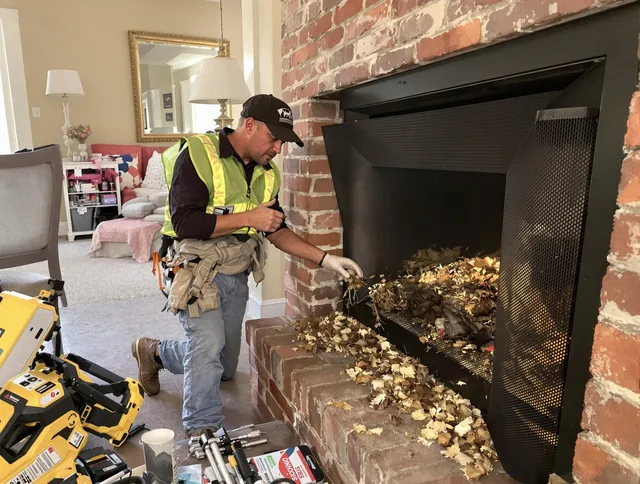 Safe screening installation by Ocala Chimney Sweep in Ocala, FL