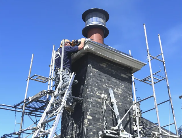 Sturdy chimney crown finished by Ocala Chimney Sweep in Ocala, FL