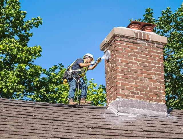 Ocala Chimney Sweep performing an inspection with advanced tools in Ocala, FL