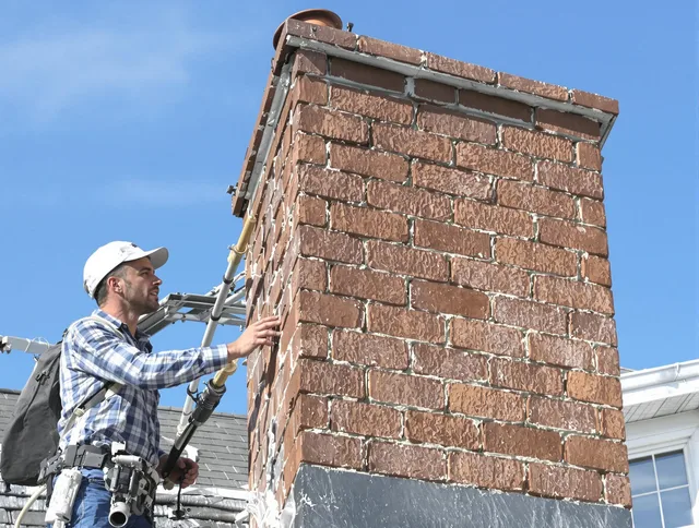 Brickwork for a chimney rebuild by Ocala Chimney Sweep in Ocala, FL
