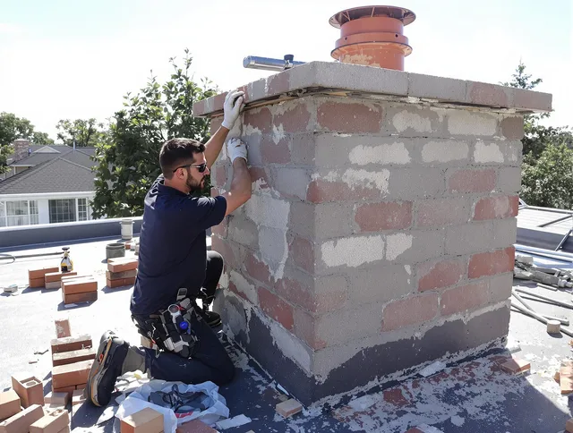 Advanced chimney repair process by Ocala Chimney Sweep in Ocala, FL